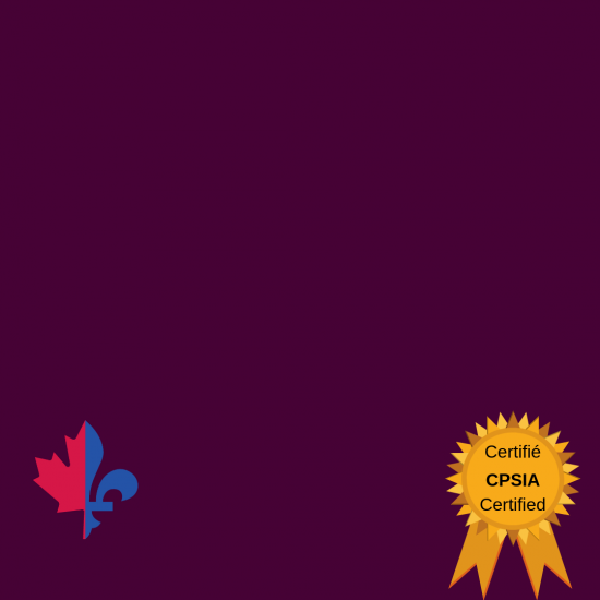 Plain pul - grape - Made in Canada